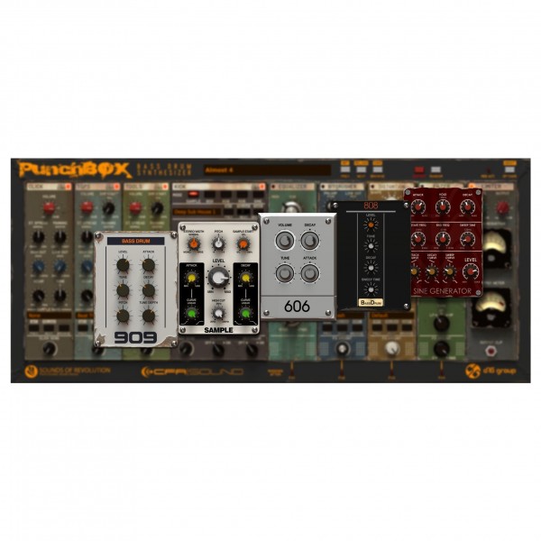 D16 Group PunchBox Bass Drum Synthesizer