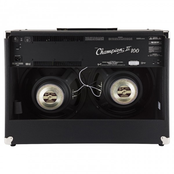 Fender Champion II 100 Guitar Amplifier Combo with Effects