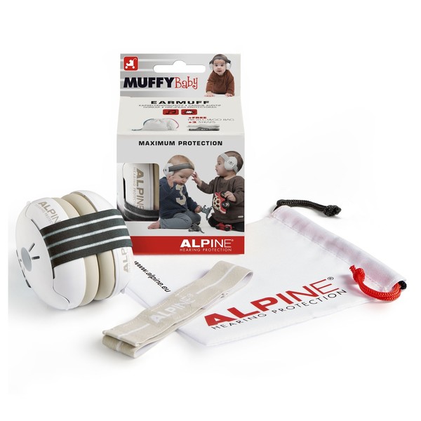 Alpine Muffy Baby - Zebra & Grey