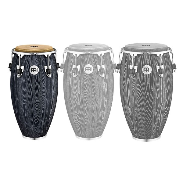 Meinl Percussion Woodcraft Wood 11" Conga, Vintage Black