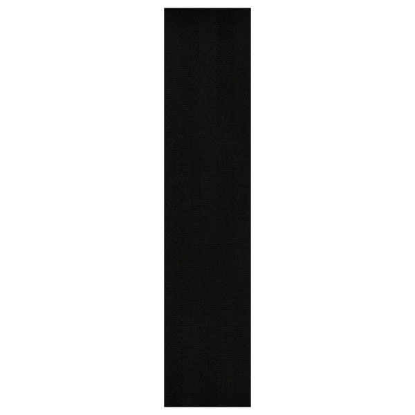 D'Addario 25BL00 Basic Classic Leather Guitar Strap, Black