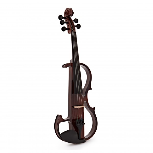 5 String Electric Violin by Gear4music, Trans Red