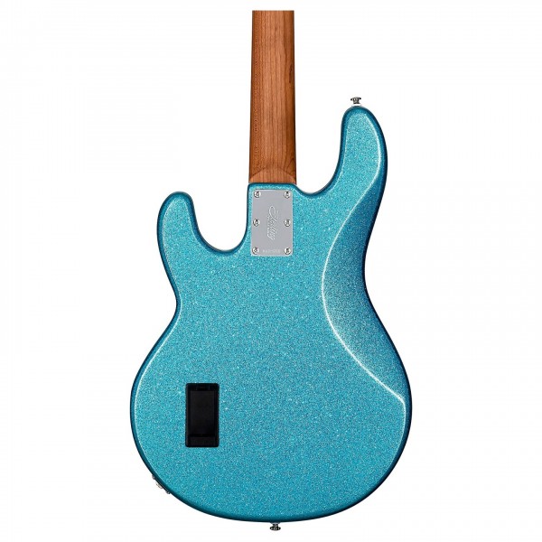 Sterling StingRay RAY34 Bass, Blue Sparkle