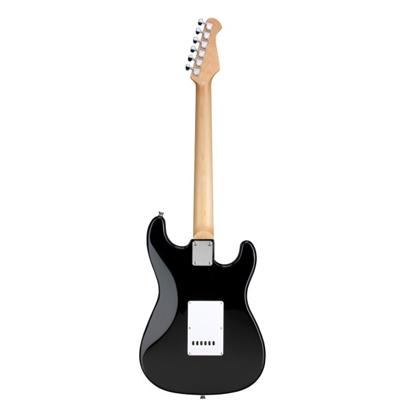 Antiquity ST1 Left-handed Electric Guitar, Black