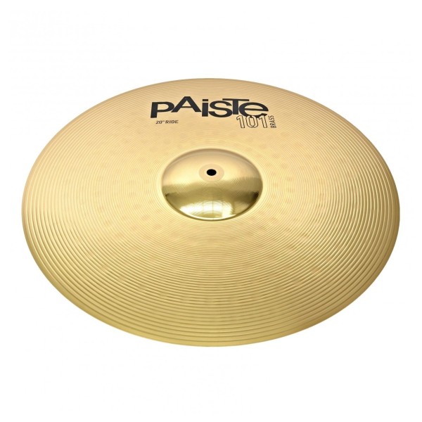 Paiste 101 Brass 20" Ride Cymbal & Boom Stand