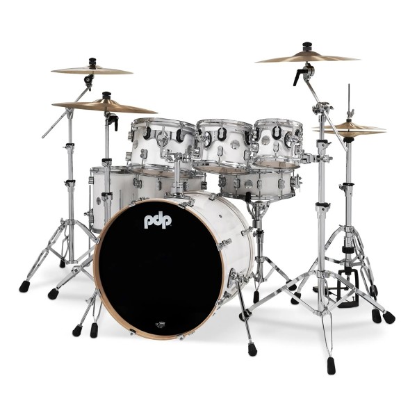 PDP Concept Maple 22" 7pc Shell Pack, Pearlescent White