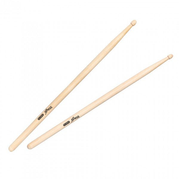 Stagg Maple 7A Drumsticks, Wood Tip