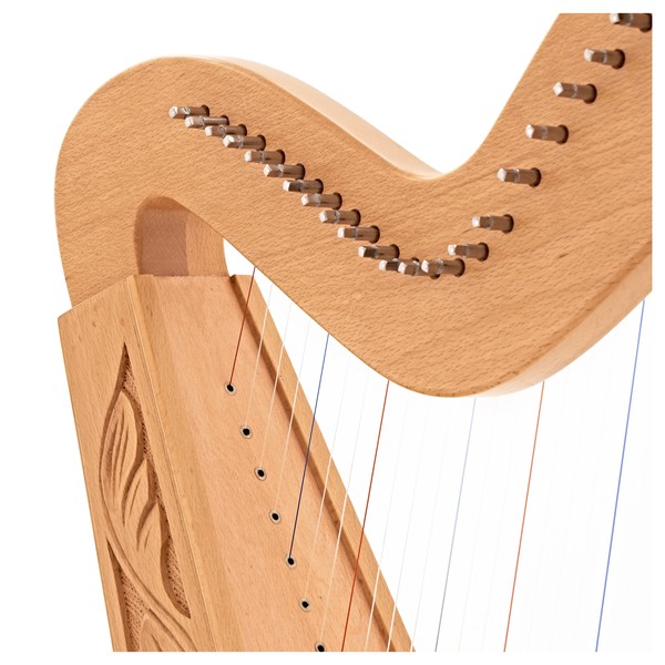 36 String Harp with Levers by Gear4music