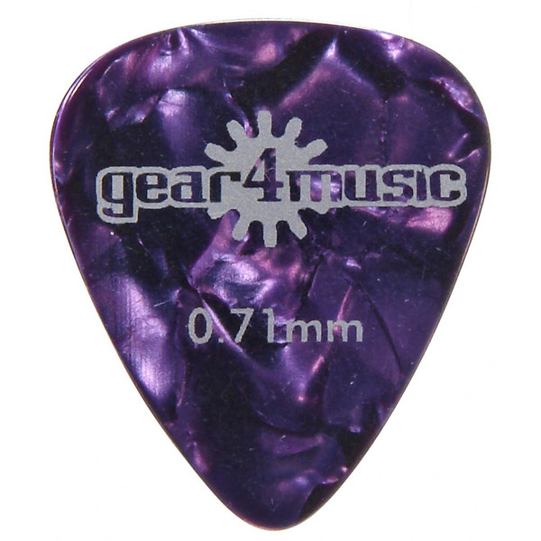 Guitar Picks by Gear4music, Pack of 24 0.71mm
