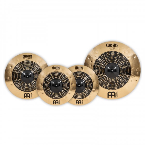 Meinl Classics Custom Dual Complete Cymbal Set - 15", 18", 22"