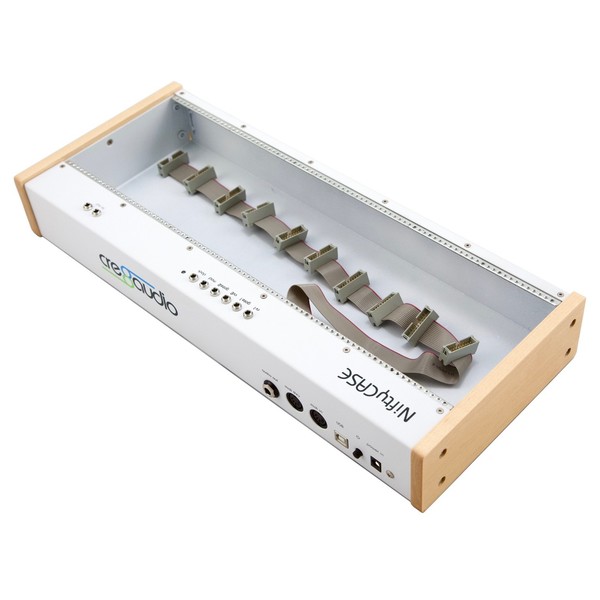 Cre8audio NiftyCASE Powered Eurorack Case with MIDI to CV