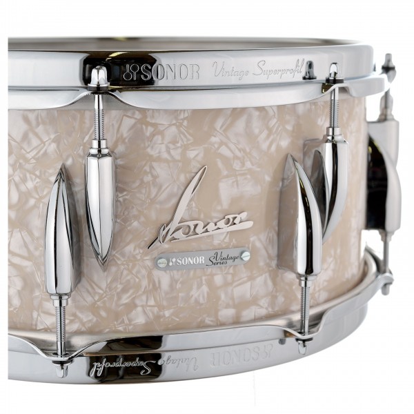 Sonor Vintage 13 x 6" Snare Drum, Beech Vintage Pearl