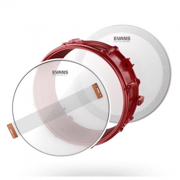 Evans TuneUp Kit HD Dry Snare, 14"