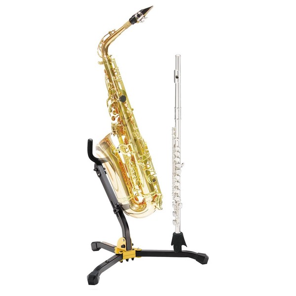 Hercules DS532BB Sax, Flute and Clarinet Stand with Bag