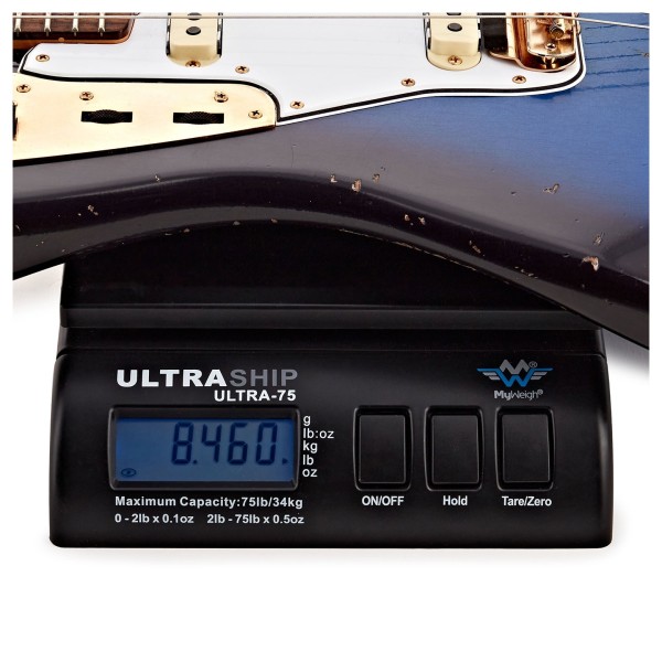 Fender Custom Shop 1962 Jaguar Relic, Gold HW, Desert Sunset #R134043