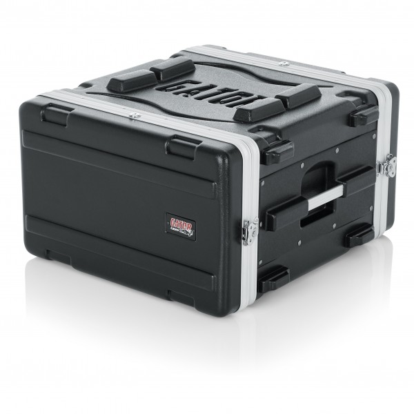 Gator GR-6L Lockable Moulded Rack Case, 6U, 19.25" Depth