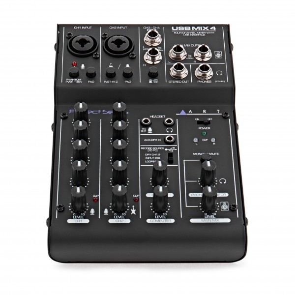 ART USBMix4 4-Channel Mixer/USB Audio Interface