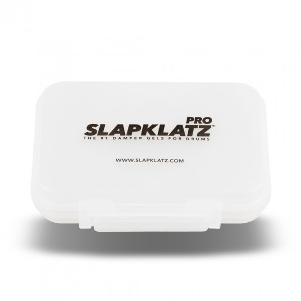SlapKlatz Pro 12 Piece Drum Dampers, Clear
