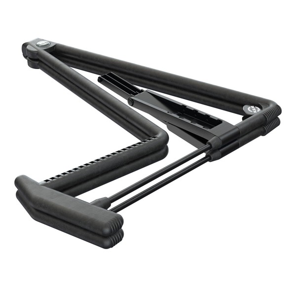 K&M 17580 Heli 2 Acoustic Guitar Stand, Black