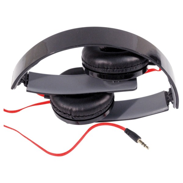 SoundLAB G141J Slim Profile Folding Stereo Headphones, 3.5mm