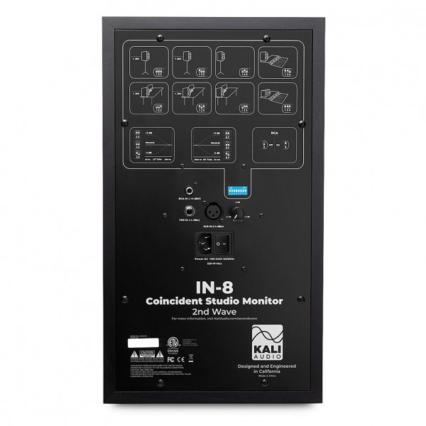 Kali Audio IN-8 2nd Wave, Black