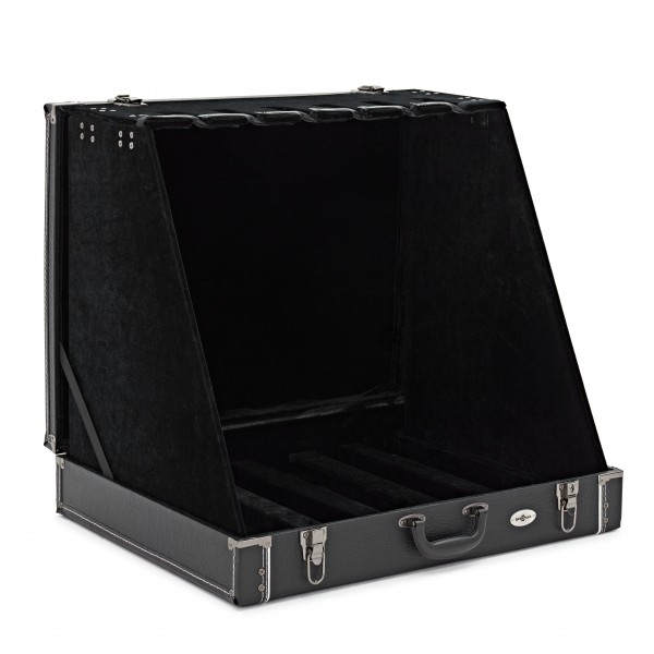 6 Guitar Rack Case by Gear4music, Black