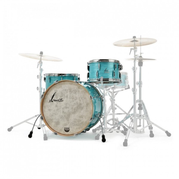 Sonor Vintage 20" 3pc Shell Pack w/Free Snare, California Blue