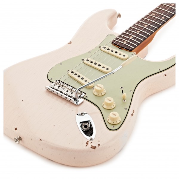 Fender Custom Shop Late '62 Strat Relic, Super Faded Aged Shell Pink #CZ577977
