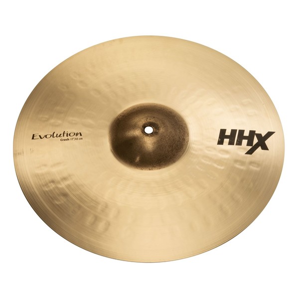 Sabian HHX 17" Evolution Crash Cymbal, Brilliant Finish