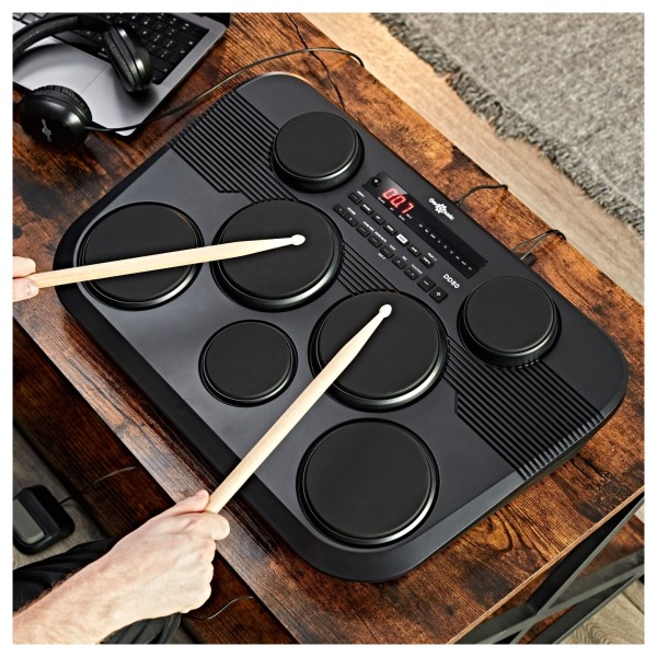 DD80 Portable Electronic Drum Pads by Gear4music