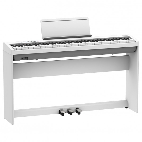 Roland FP-30X Home Piano Premium Bundle, White