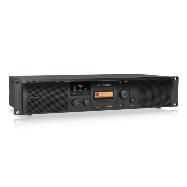 Behringer NX1000D Power Amplifier with DSP Control
