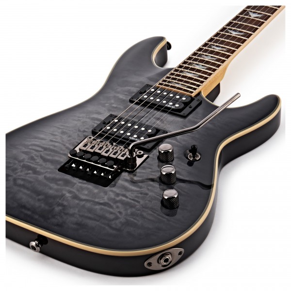 Schecter Omen Extreme-6 FR, See-thru Black