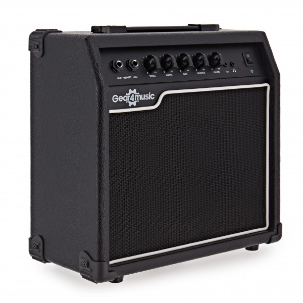 20W Electric Bass Amp by Gear4music