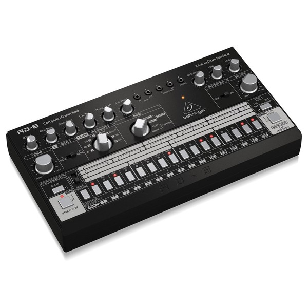 Behringer RD-6 Drum Machine, Black
