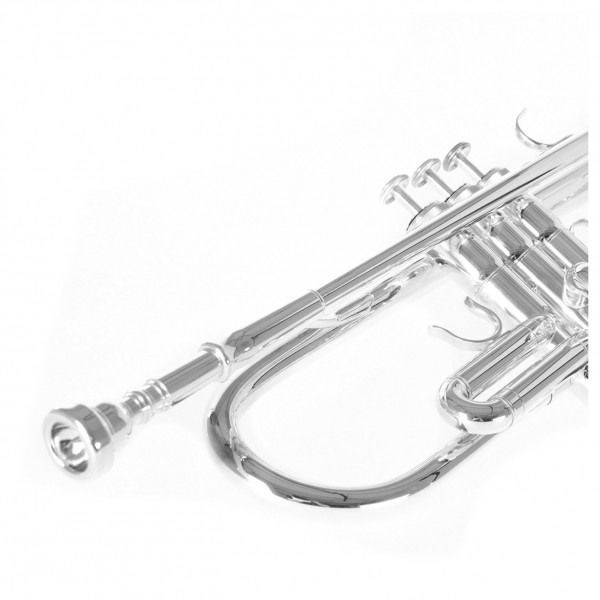 Roy Benson TR202S Trumpet, Silver Plated