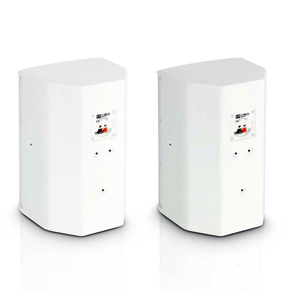 LD Systems SAT 62 G2 6.5" Passive Installation Monitor, White (Pair)