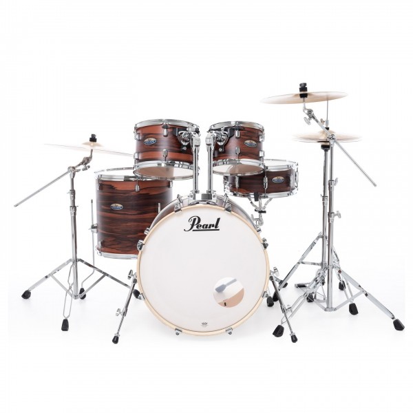 Pearl Decade Maple 22" Am Fusion Shell Pack, Matte Dark Walnut