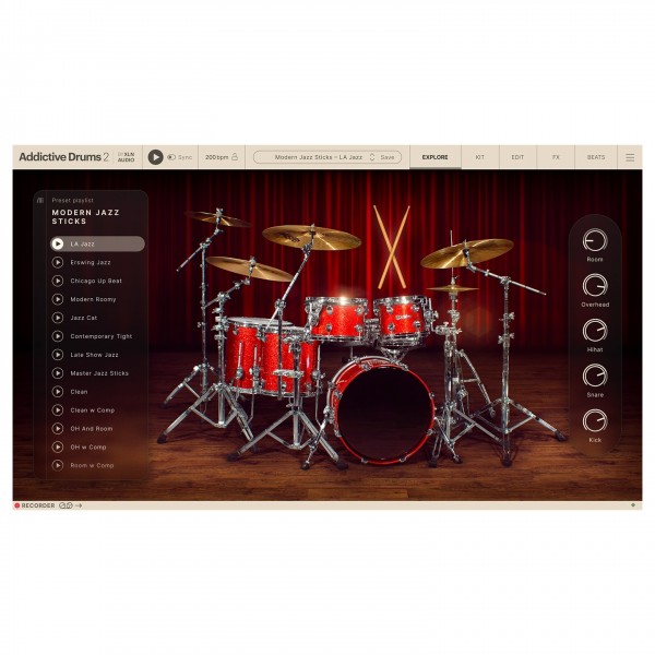 XLN Addictive Drums 2: Modern Jazz Sticks ADpak