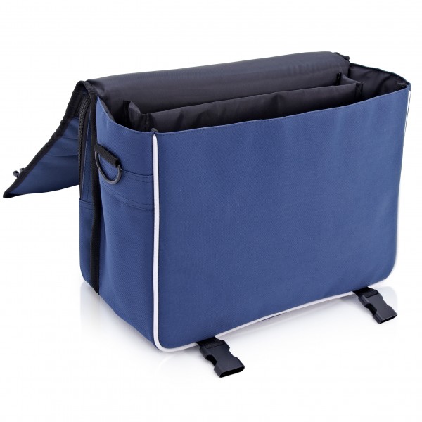Deluxe 15" Laptop / Controller Bag by Gear4music, Blue