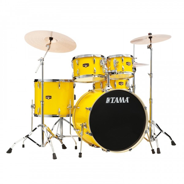 Tama Imperialstar 22" 5pc Drum Kit w/Cymbals, Electric Yellow