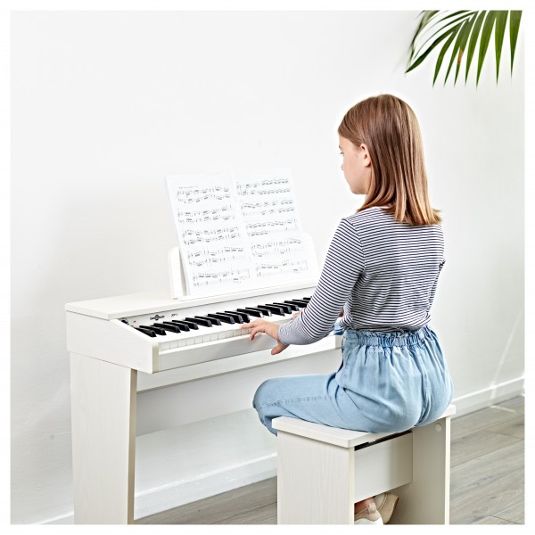 JDP-1 Junior Digital Piano with Headphones, Matte Black