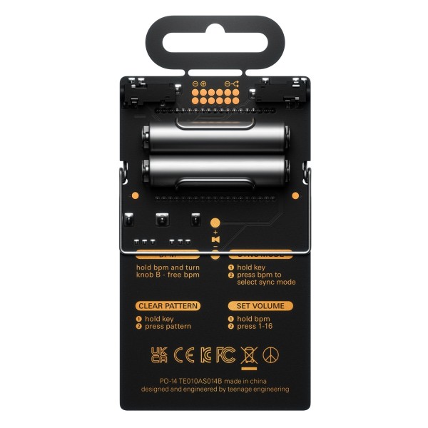 Teenage Engineering PO-14 Sub Pocket Bass Synthesizer