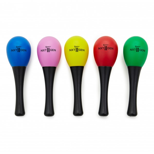 Premier NXT GEN Mini Plastic Maracas Bucket, 20 Pairs