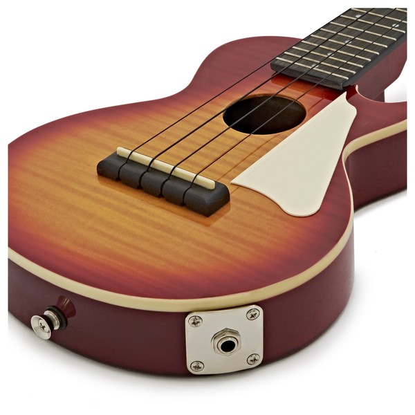 Epiphone Les Paul Soprano Ukulele, Heritage Cherry Sunburst
