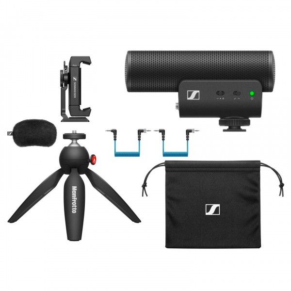 Sennheiser MKE 400 Camera Microphone with Mobile Kit