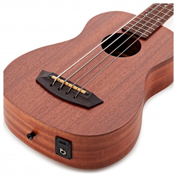 Kala U-Bass Wanderer Electro-Acoustic Ukulele Bass, Satin