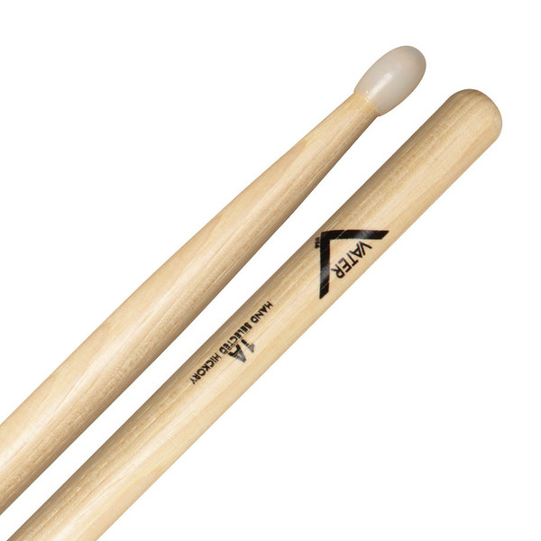 Vater Hickory 1A Nylon Tip Drumsticks