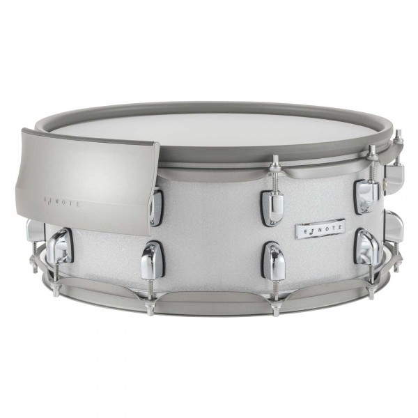 Ef-Note 7 14 x 5.5" Snare Drum Pad, White Sparkle