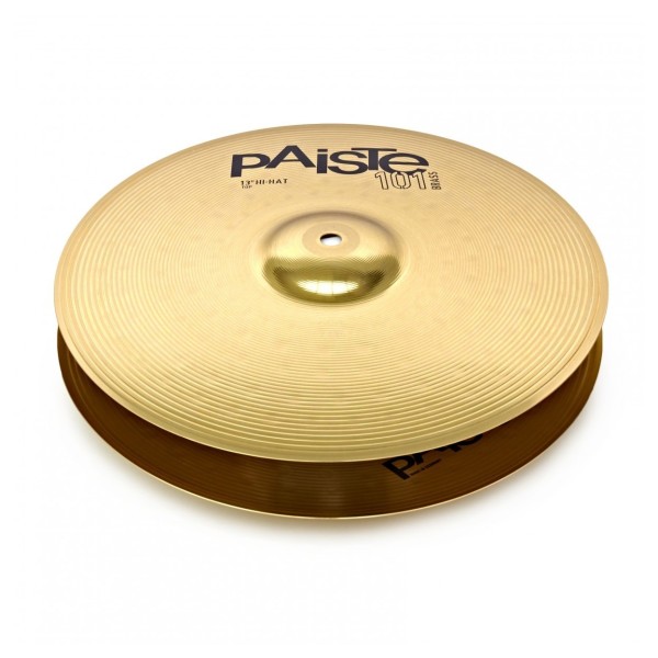 Paiste 101 Brass 13" Hi-Hat Cymbals & Stand